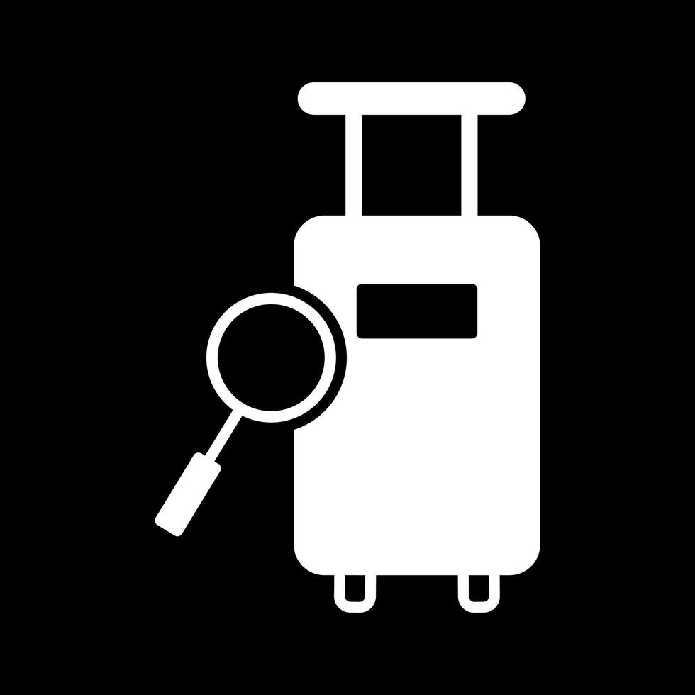 Find Luggage Vector Icon