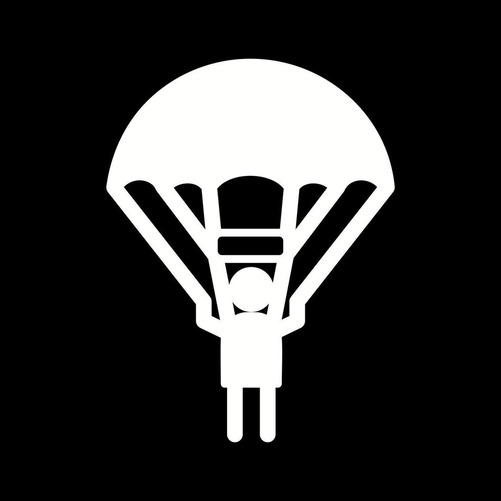 Parachuter Vector Icon