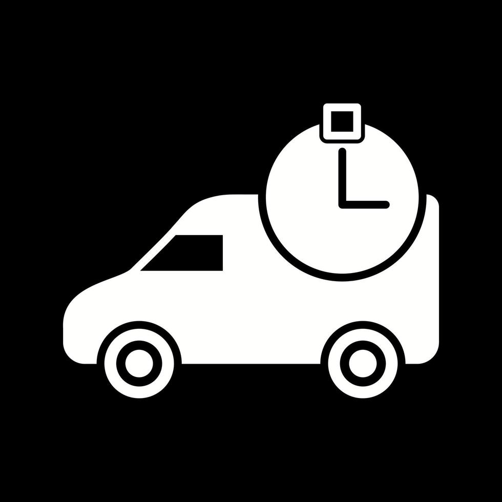 Time Based Delivery Vector Icon