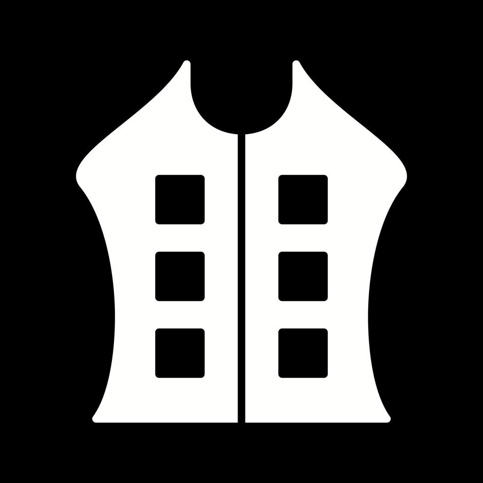 Bullet Proof Vest Vector Icon