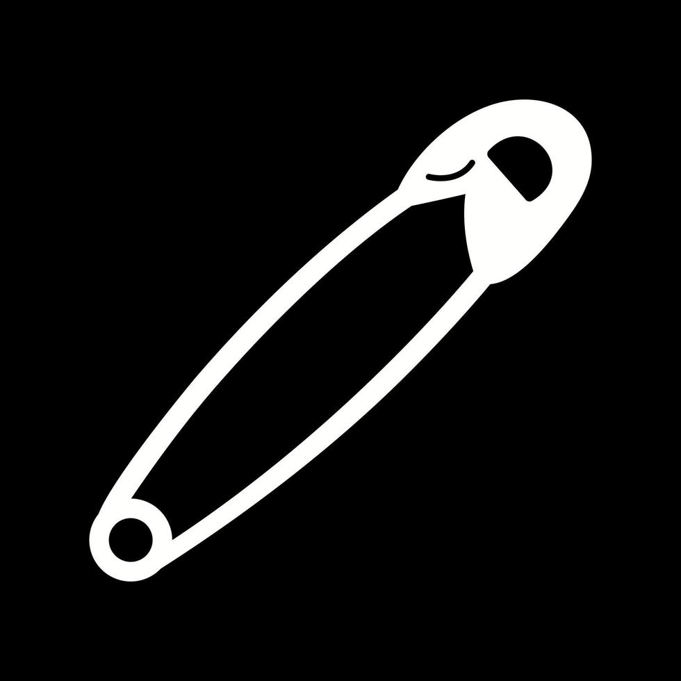 Safety Pin Vector Icon