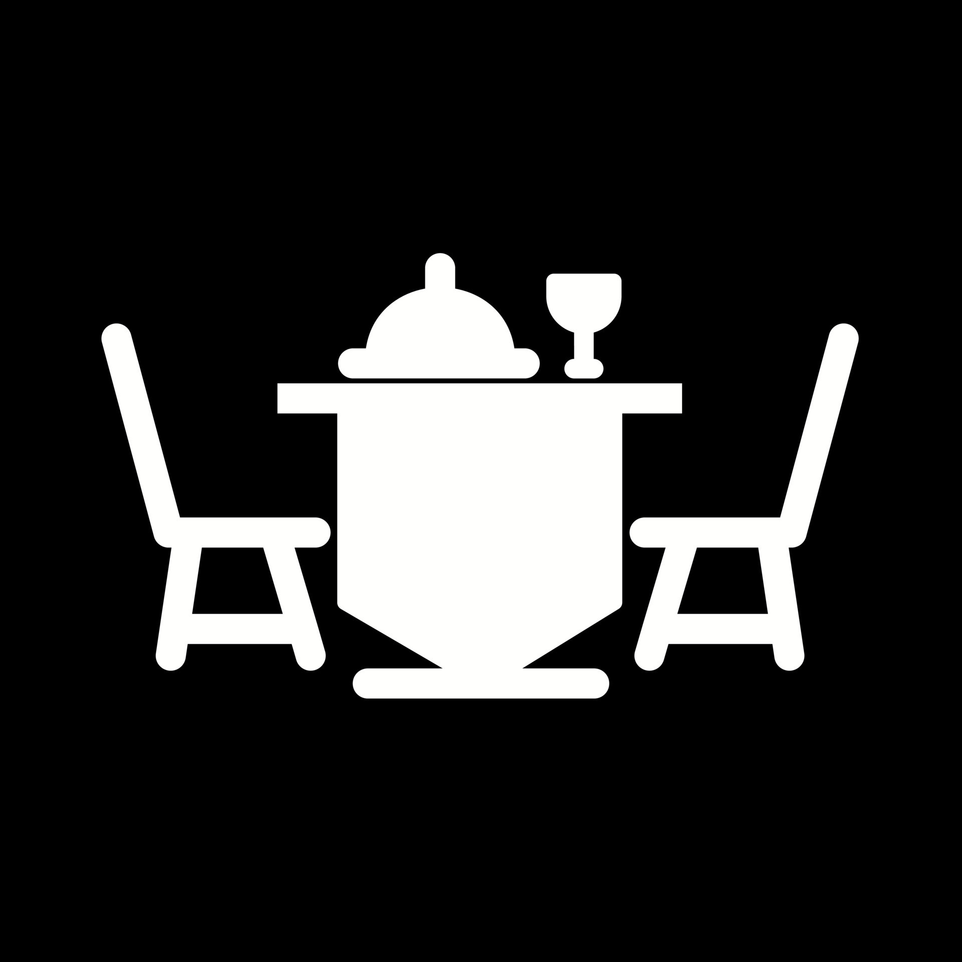 Dinner Table Vector Icon 17141848 Vector Art at Vecteezy