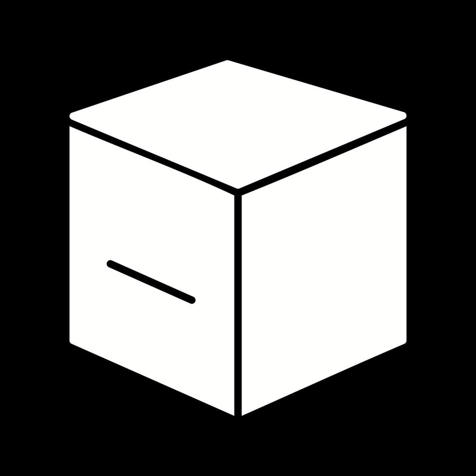 Cube Vector Icon