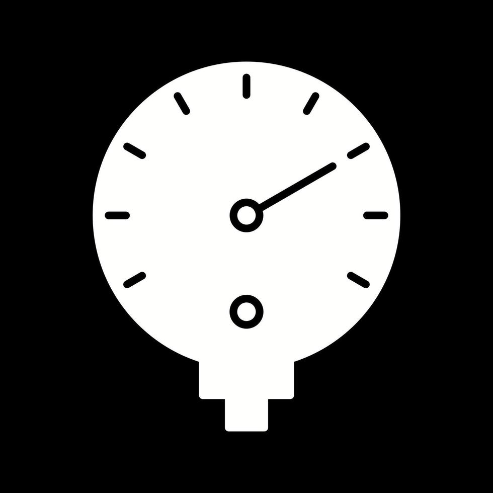 Pressure Gauge Vector Icon