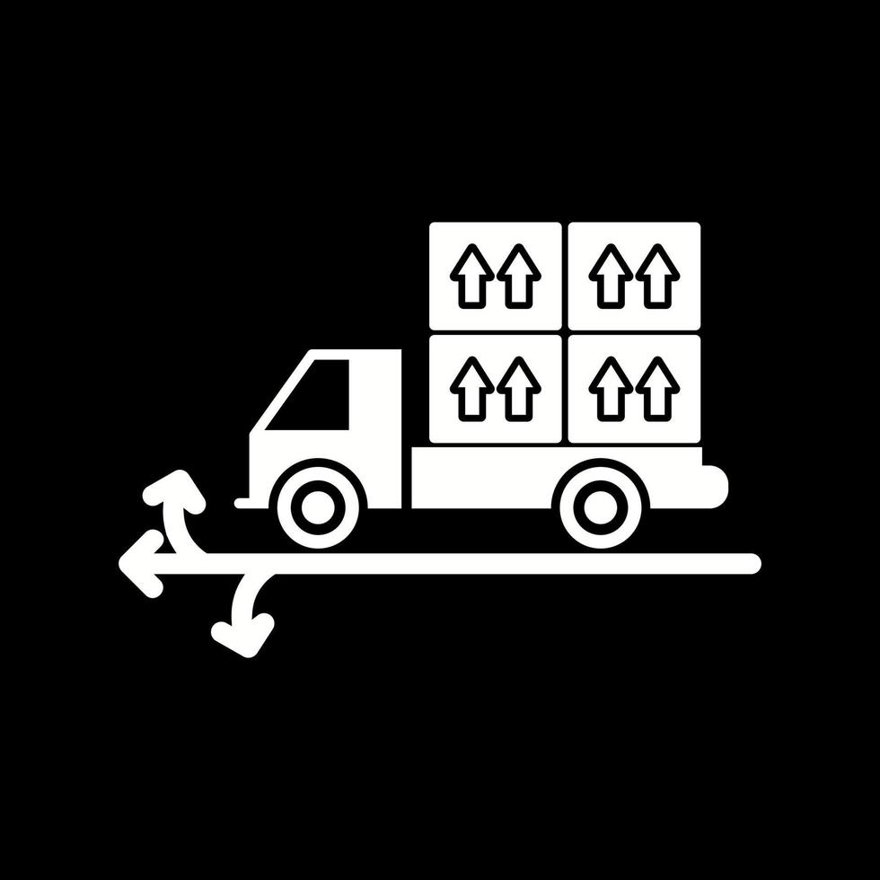 Multiple Delivery Points Vector Icon