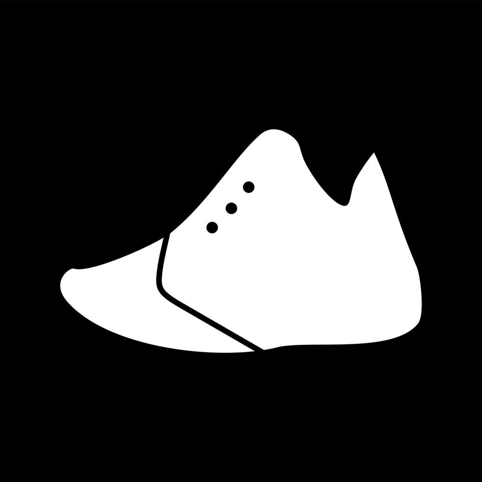 Unique Joggers Vector Glyph Icon