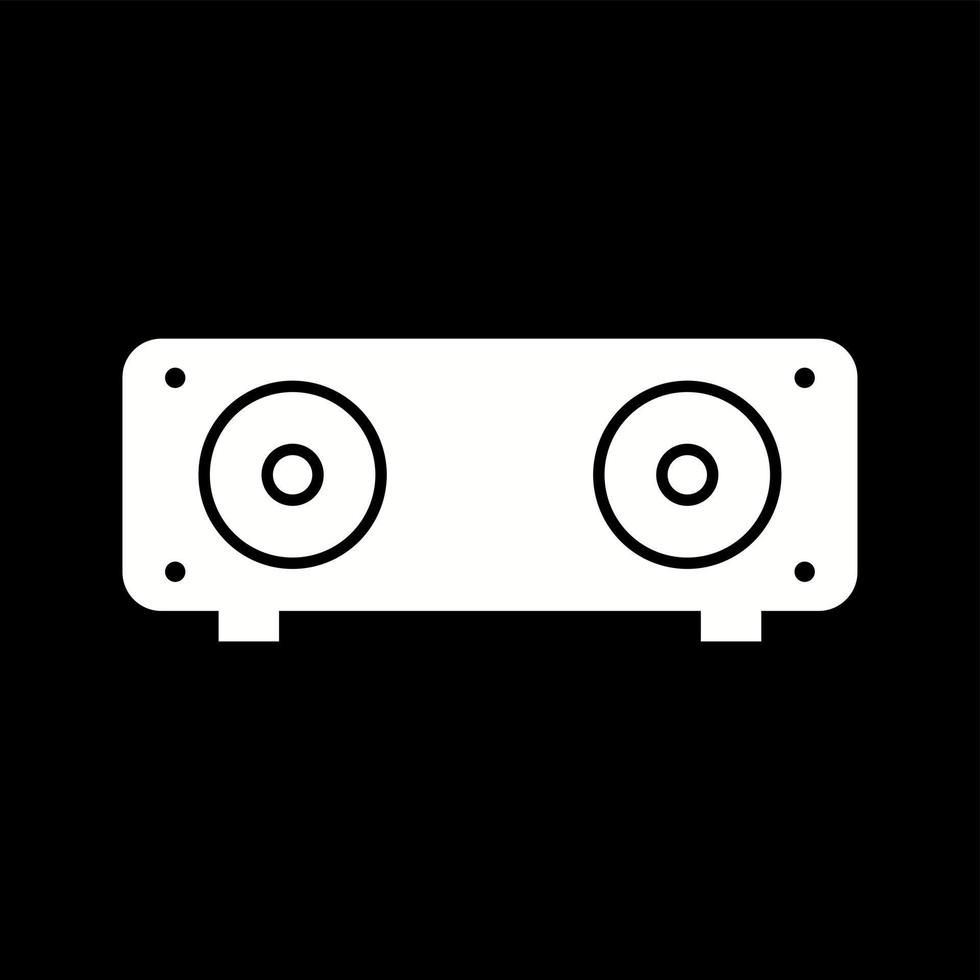Unique Speakers Vector Glyph Icon