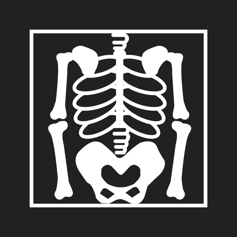 Beautiful Skeleton Vector Glyph icon