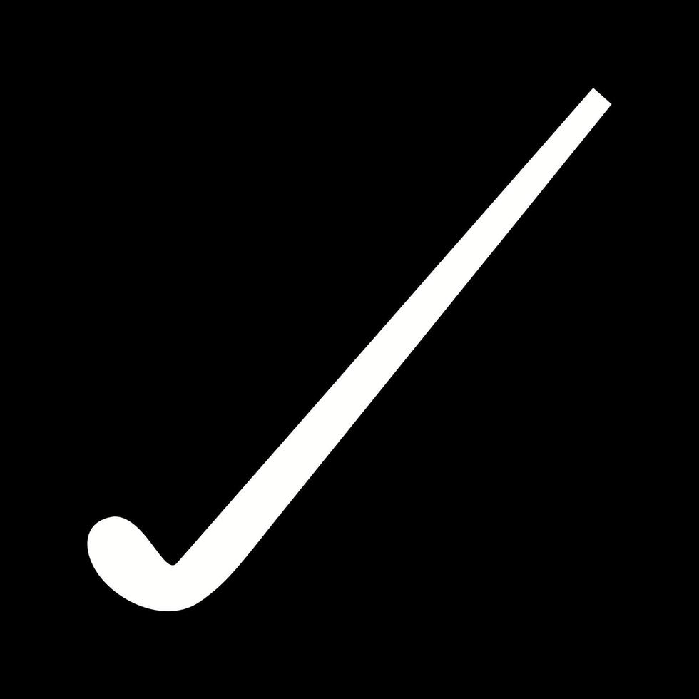 hermoso icono de vector de glifo de hockey