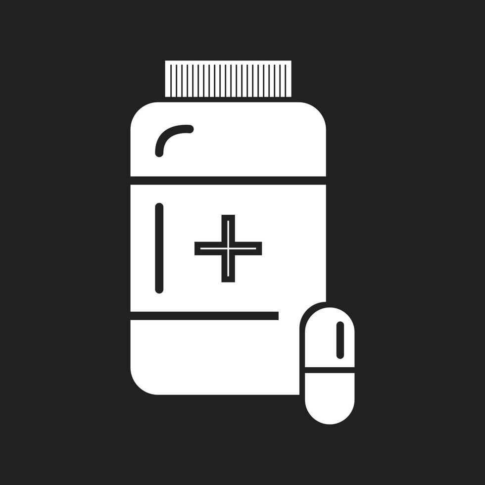 Beautiful Medicine Vector Glyph icon