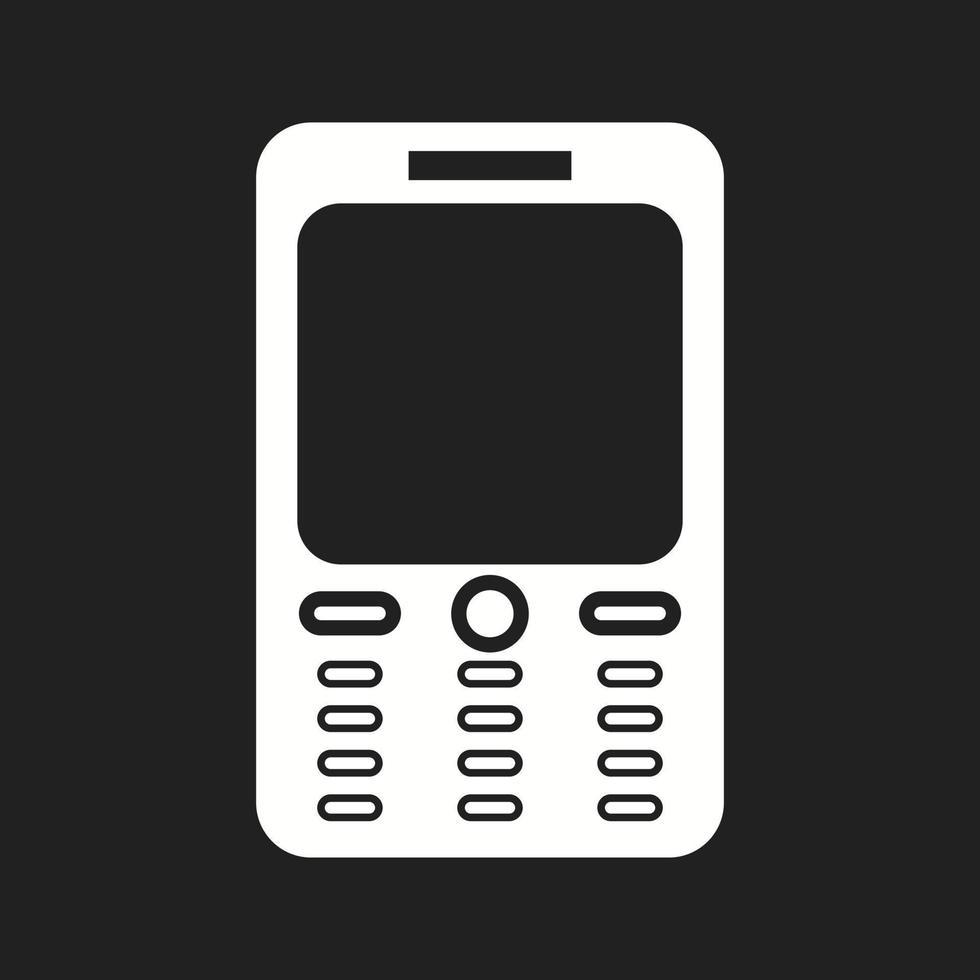 Beautiful Mobile Vector Glyph icon