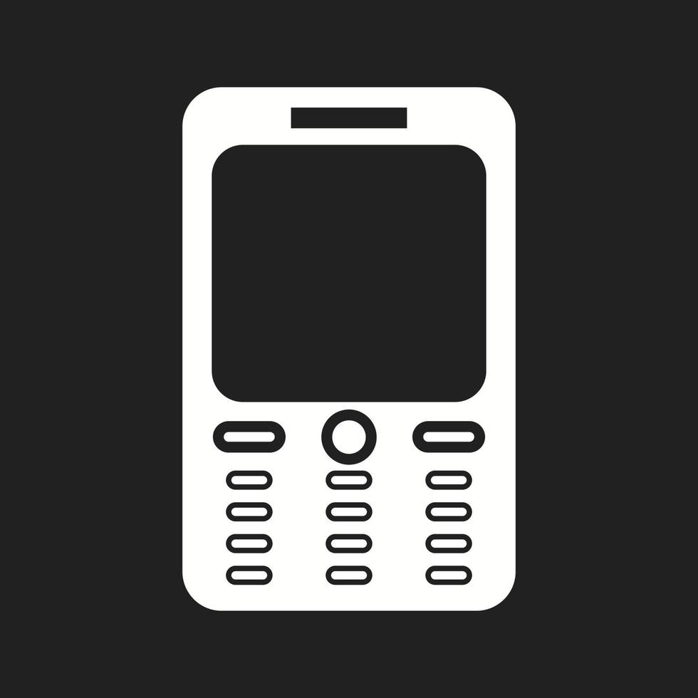 Beautiful Mobile Vector Glyph icon