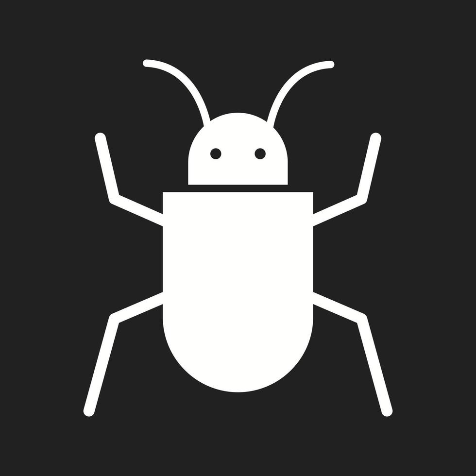 Beautiful Bug Vector Glyph icon