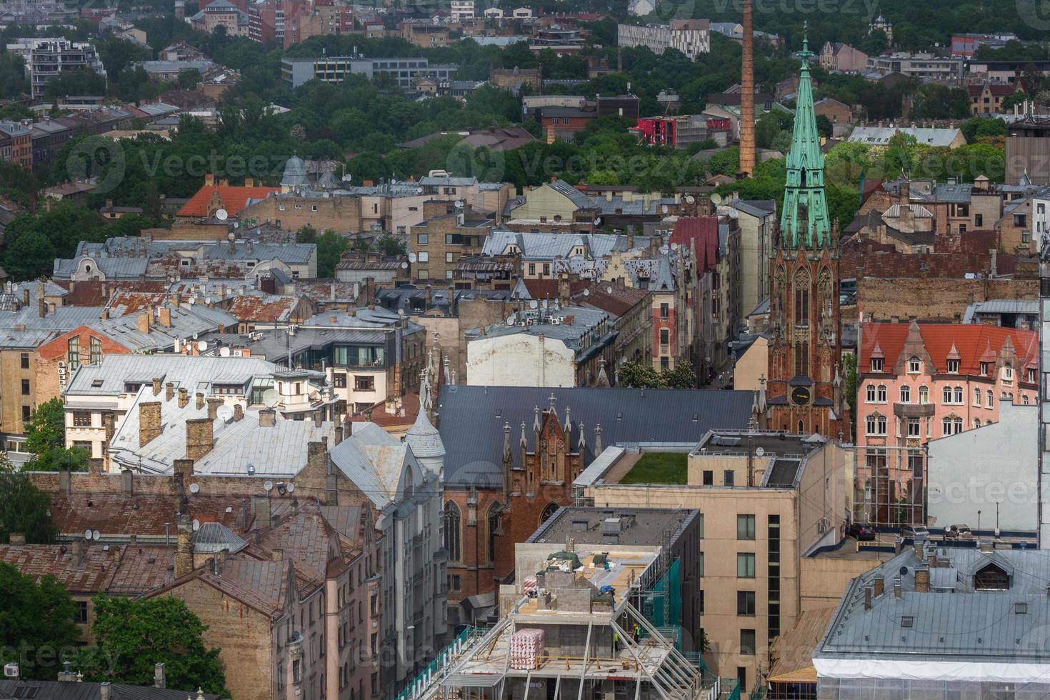 Riga from Above in the Summer photo