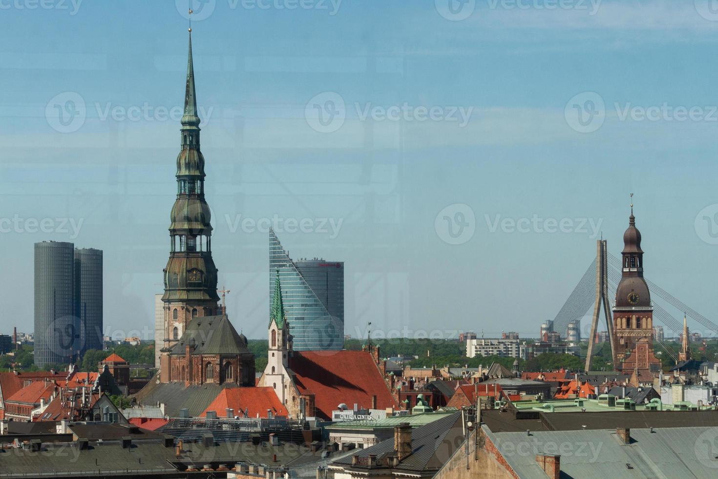 Riga from Above in the Summer photo