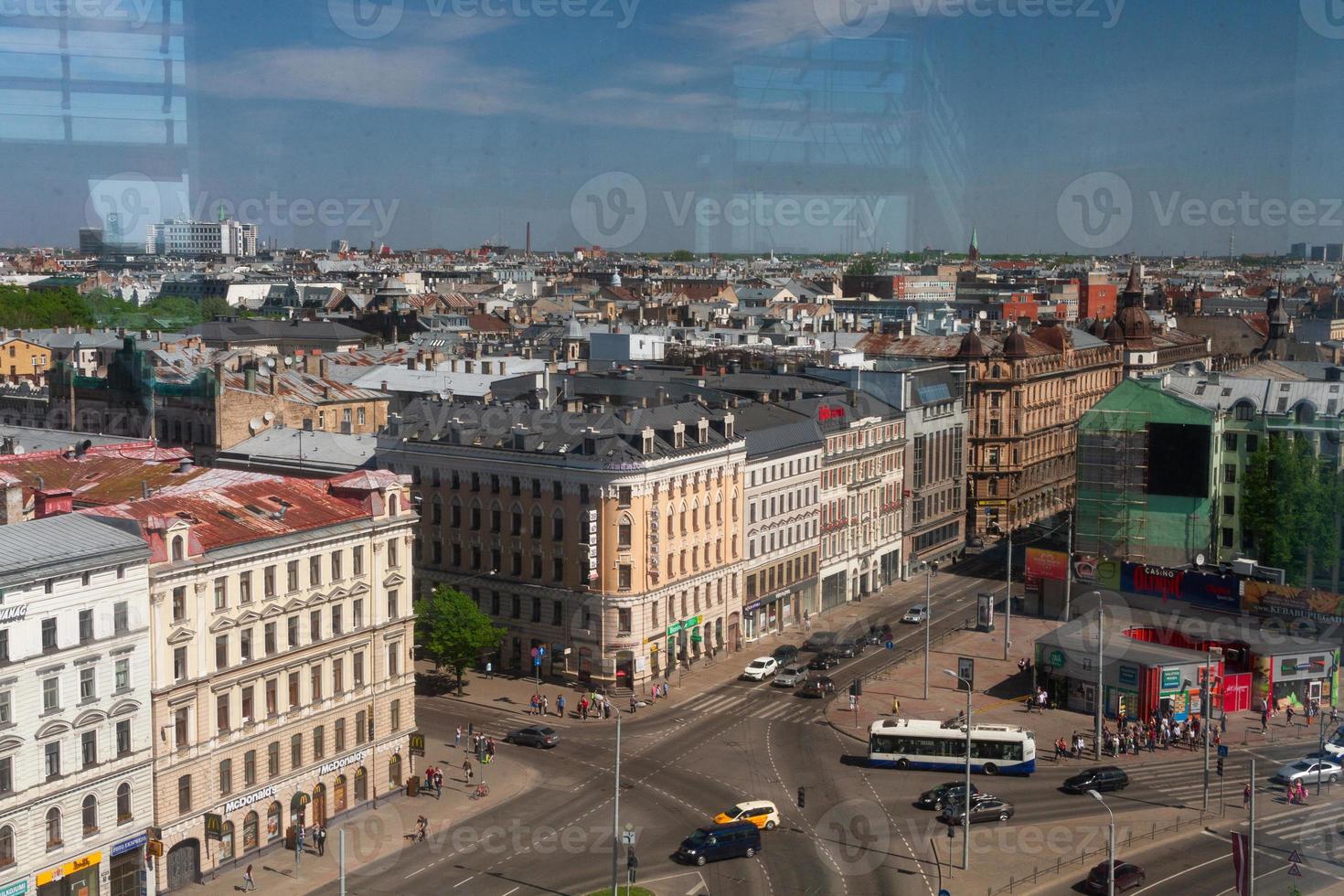 Riga from Above in the Summer photo
