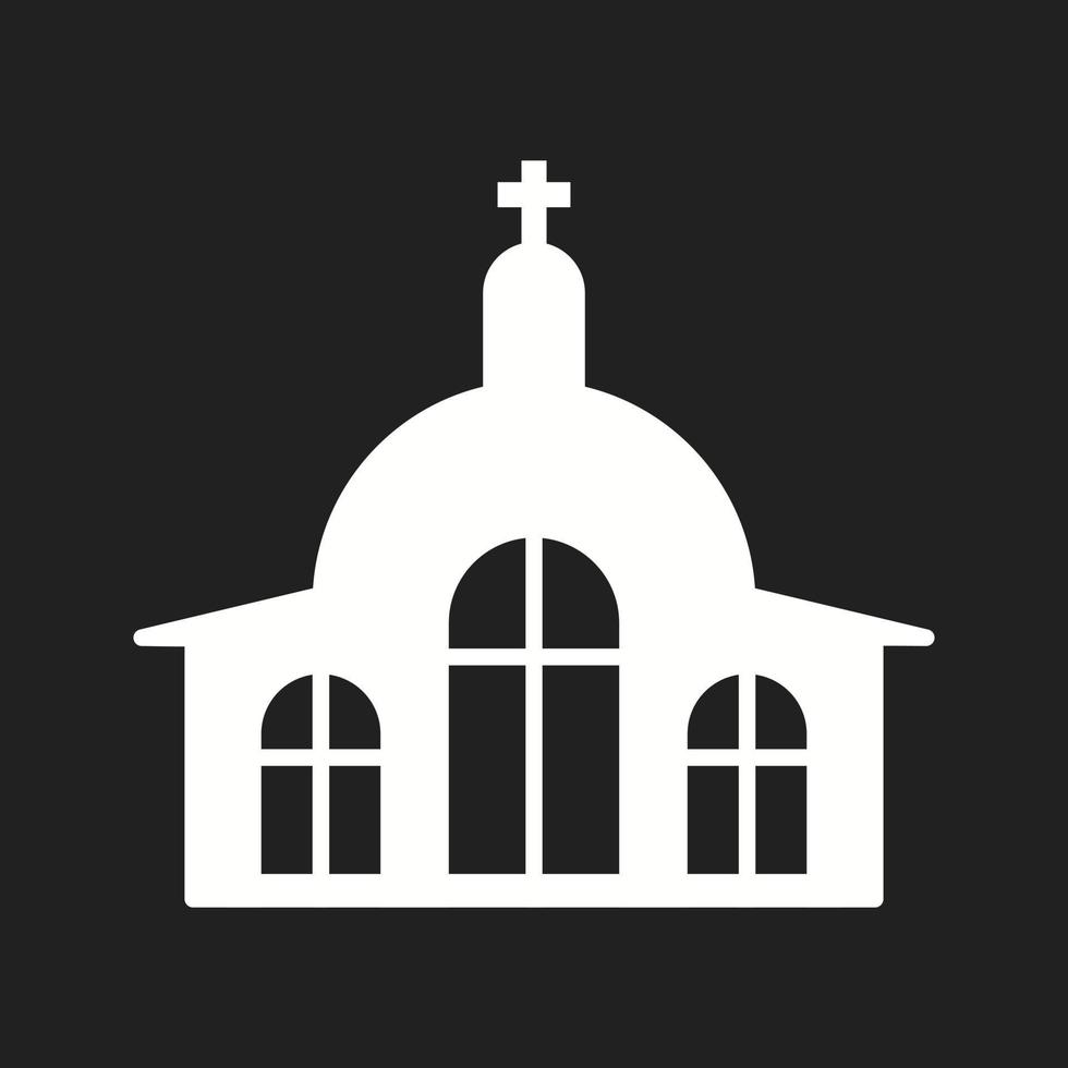 Beautiful Church Vector Glyph Icon