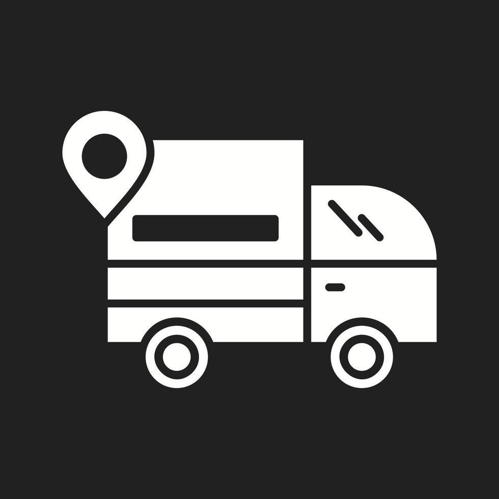 Beautiful Vehicle Vector Glyph Icon