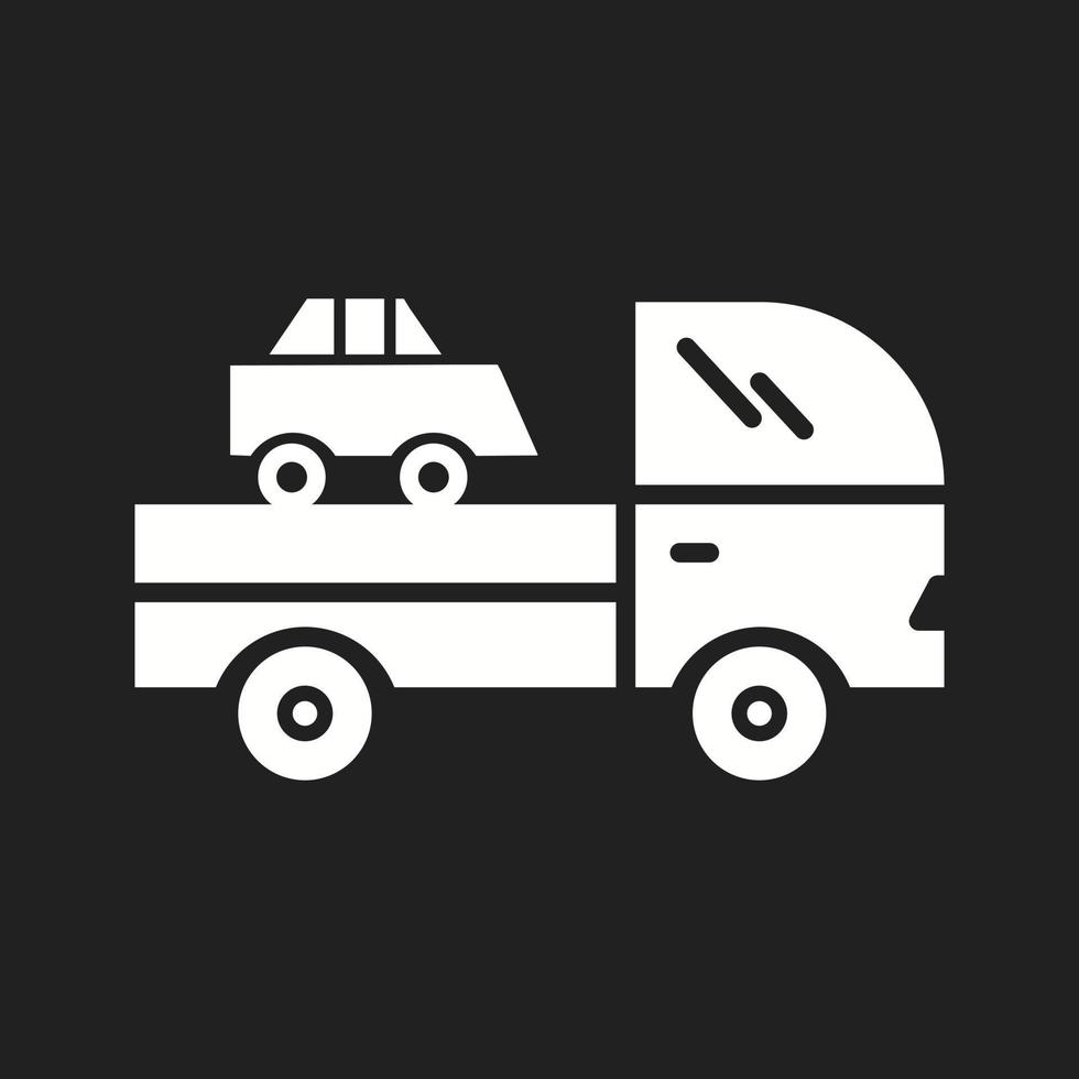 Beautiful Delivery Vector Glyph Icon