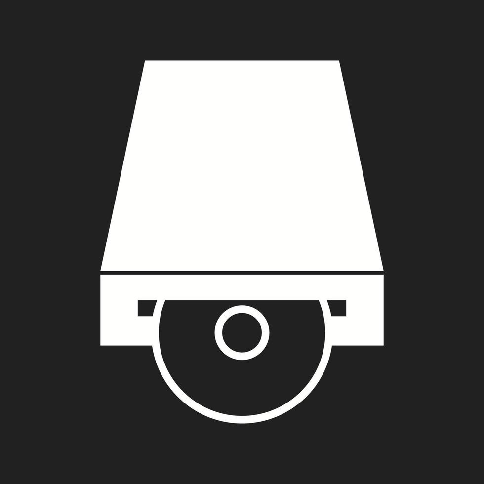 Beautiful Cd Rom Vector Glyph icon