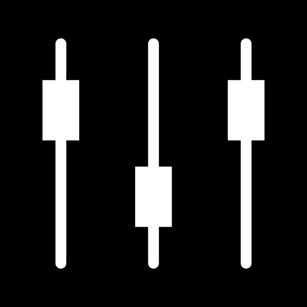 Beautiful Control Glyph Vector Icon