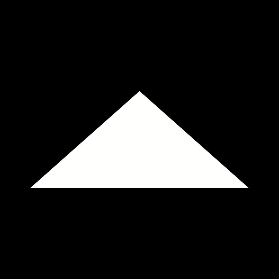 Beautiful Arrow Up Glyph Vector Icon