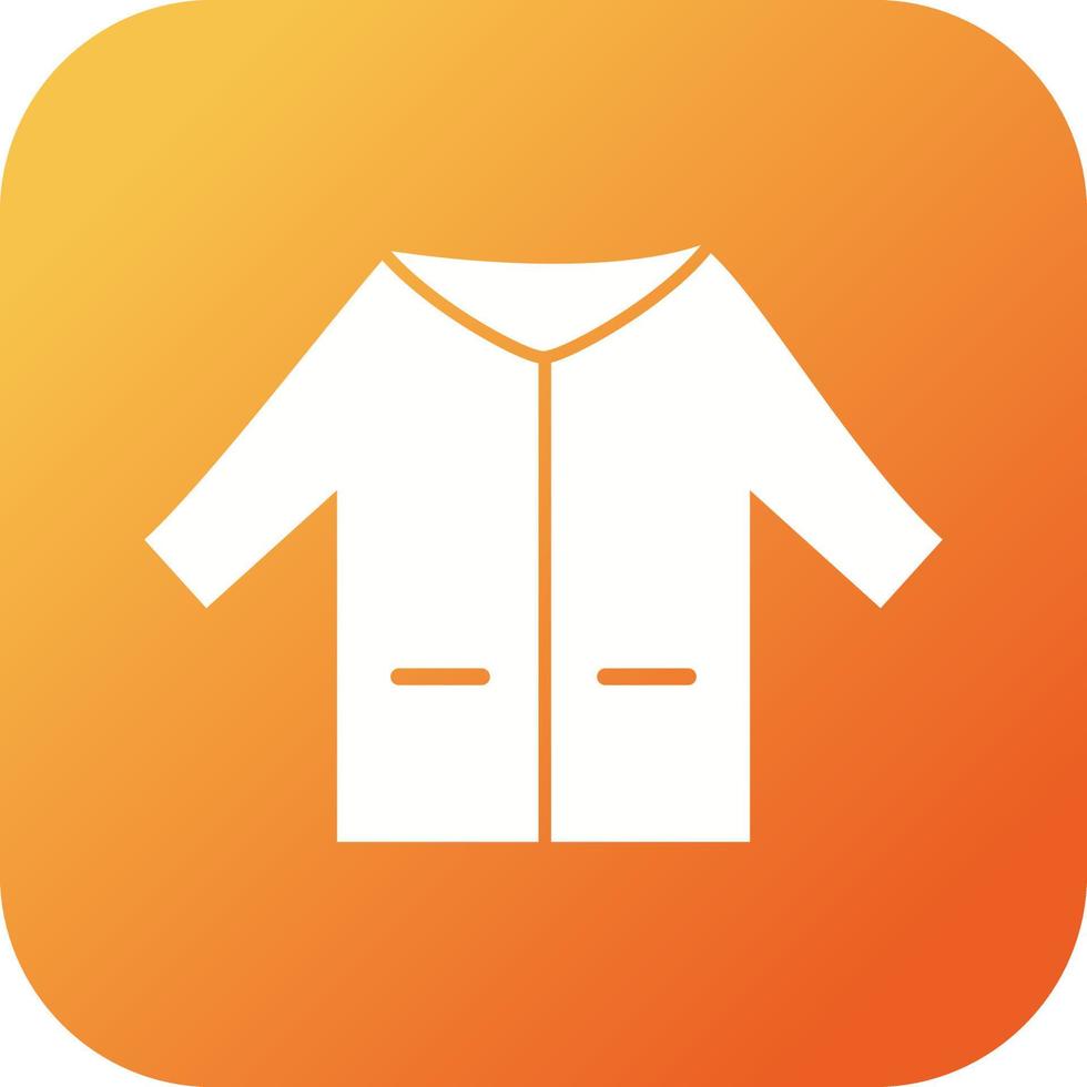 Unique Sweater Vector Glyph Icon