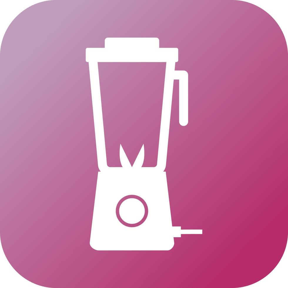 Unique Juicer Glyph Vector Icon