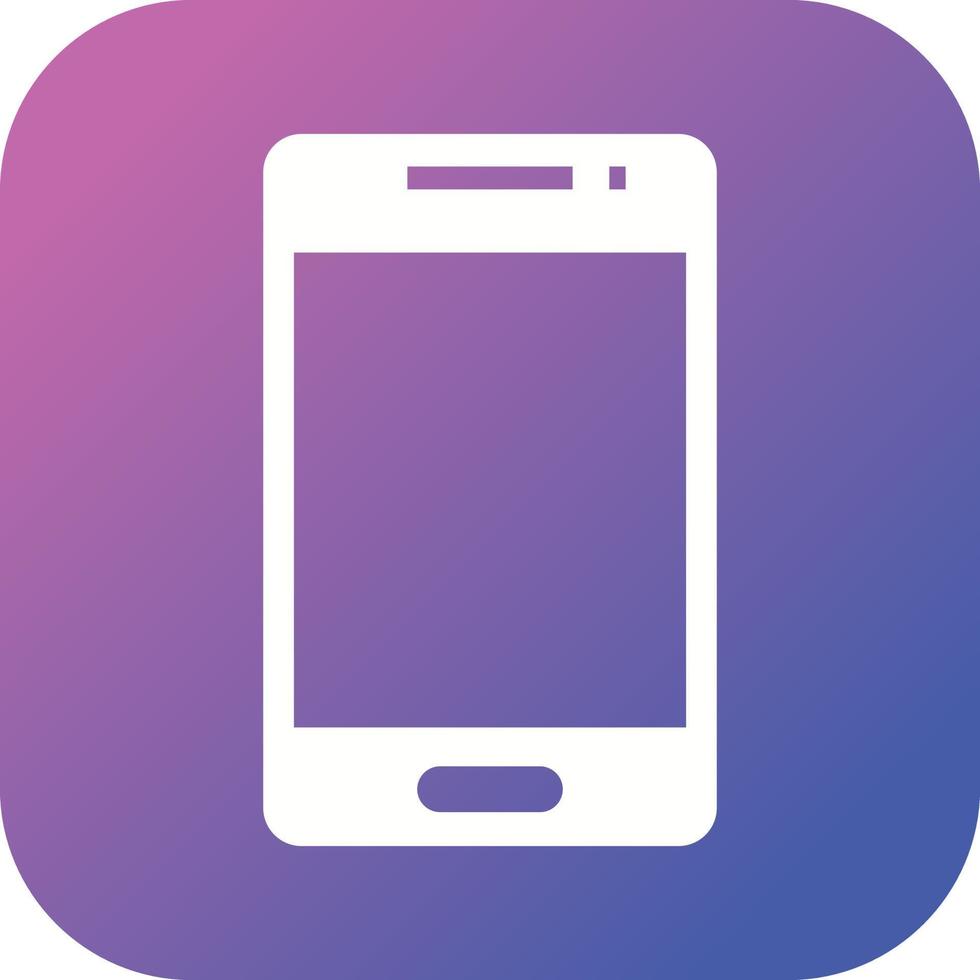 Beautiful Smart phone Vector Glyph icon