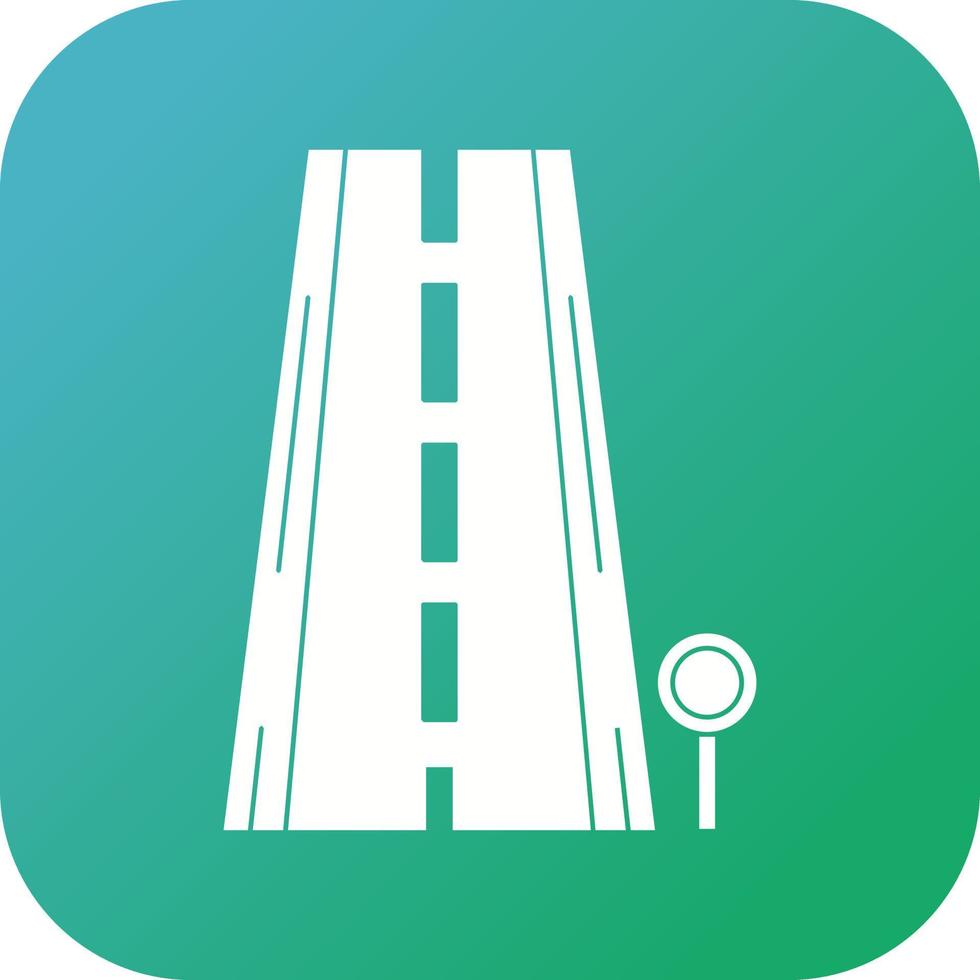 Beautiful Signboard Vector Glyph icon