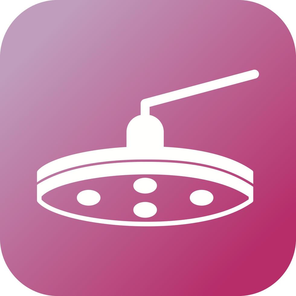 Beautiful Operating room light Vector Glyph icon