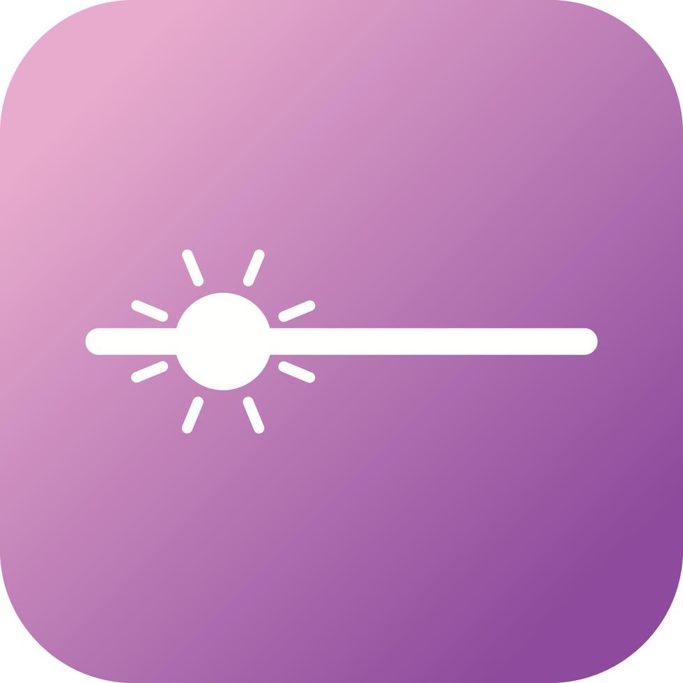 Unique Brightness Vector Glyph Icon