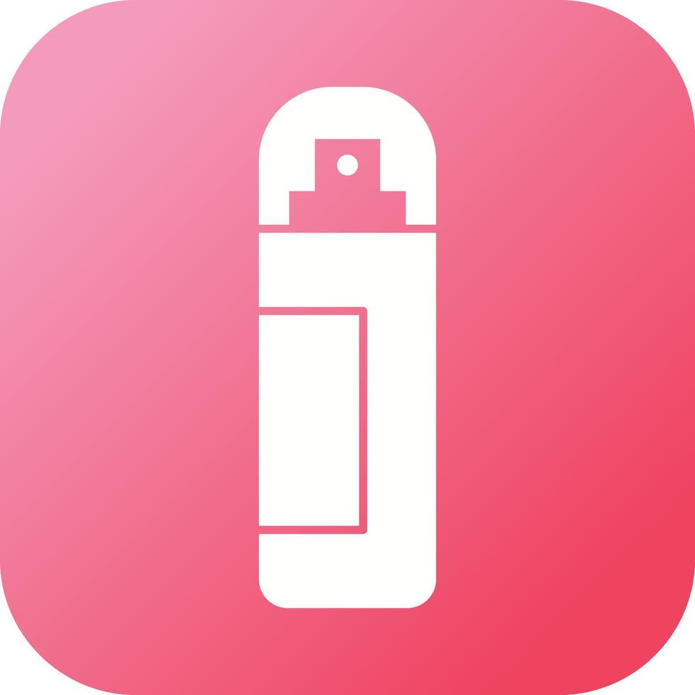 Unique Spray Vector Glyph Icon