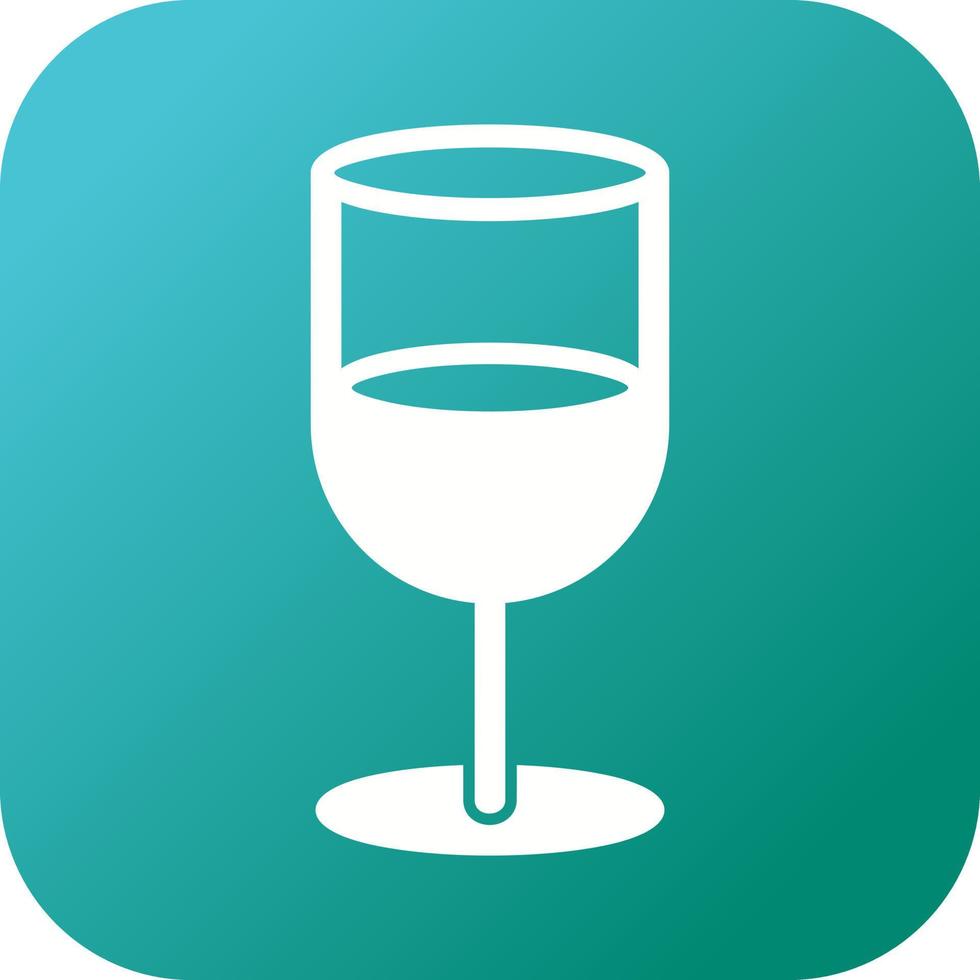 Unique Soft Drink Vector Glyph Icon