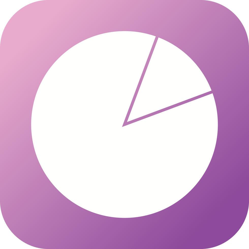 Unique Data Usage Vector Glyph Icon