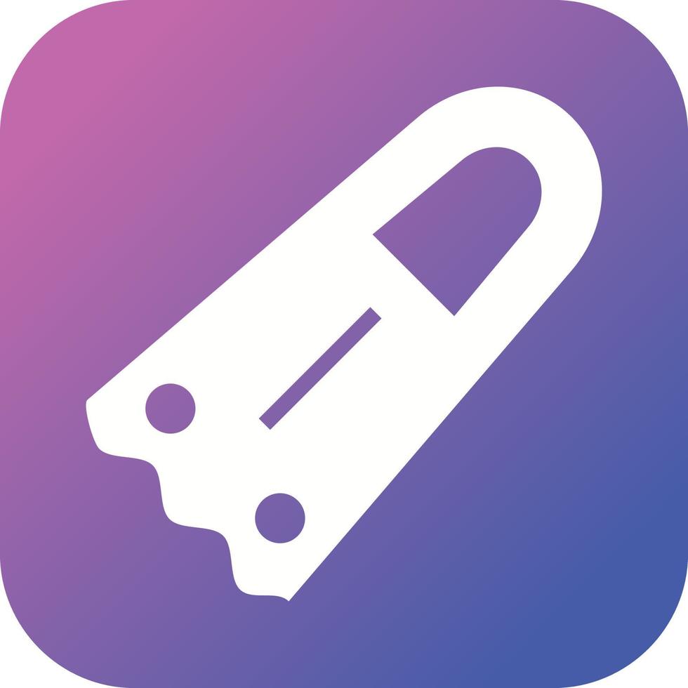Unique Fins Vector Glyph Icon