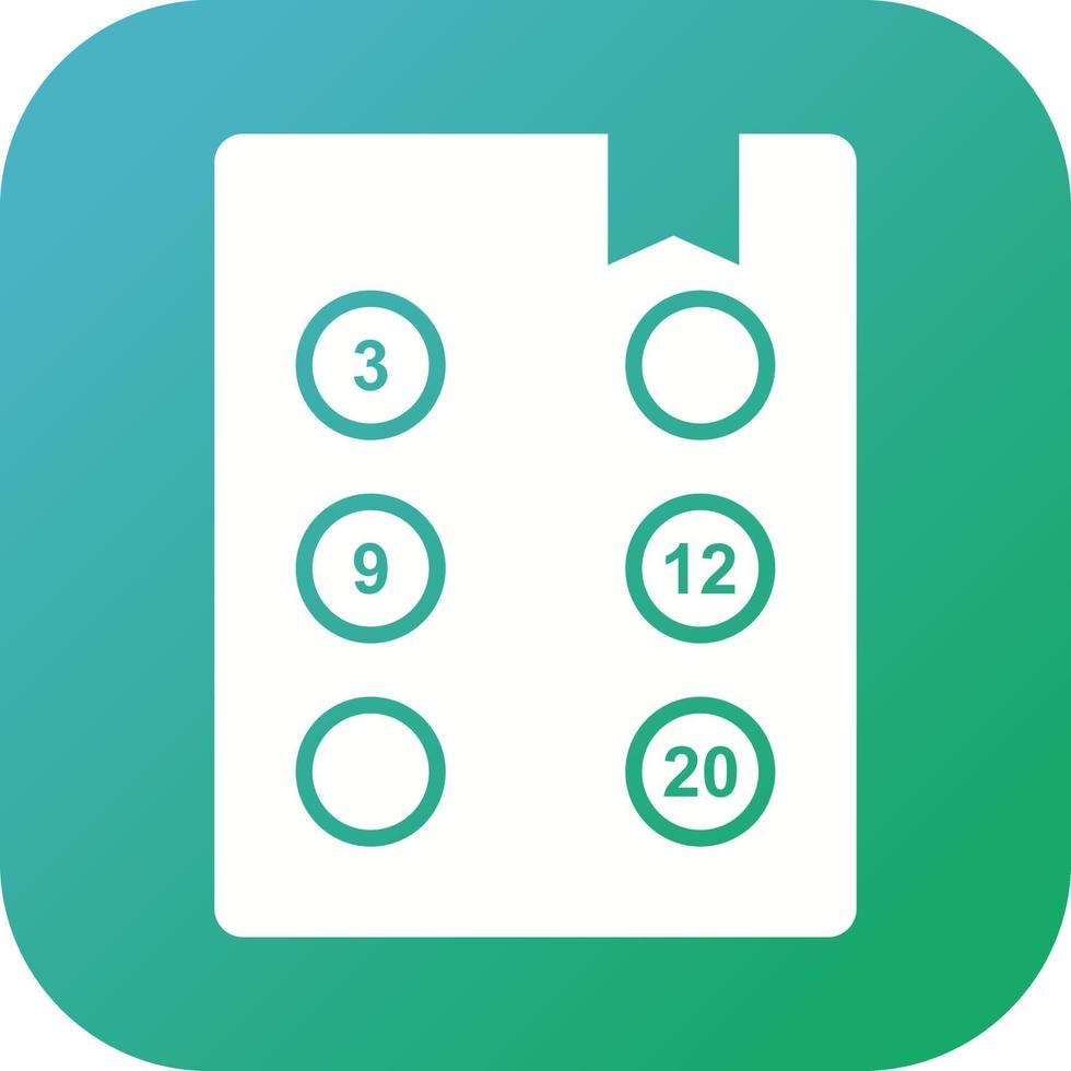 Beautiful Solve Problem Glyph Vector Icon
