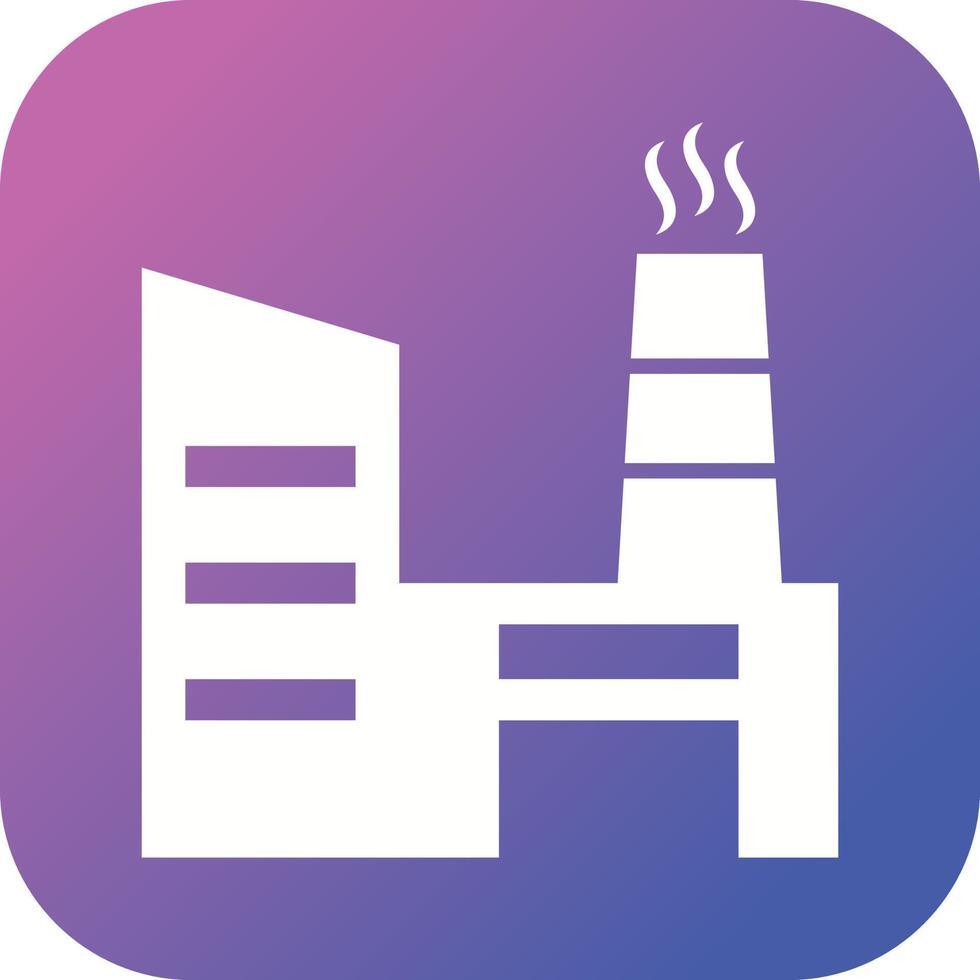 Beautiful Factory Vector Glyph Icon