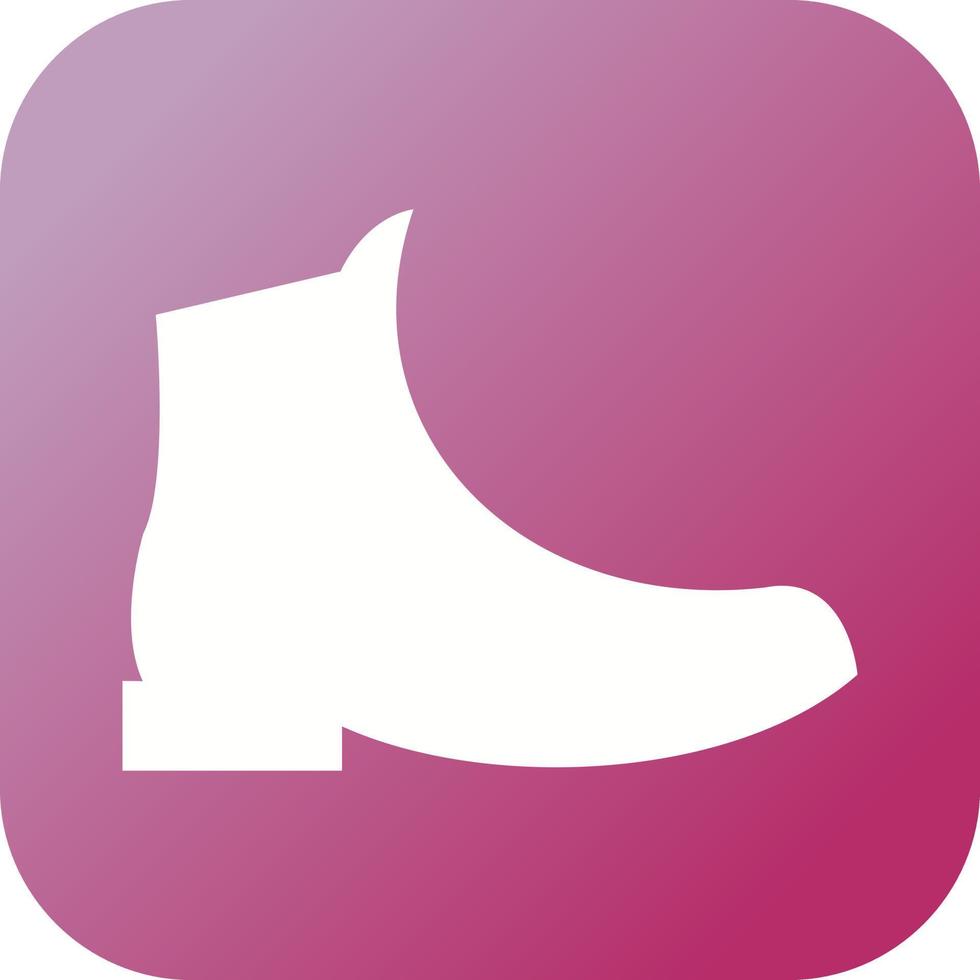 Unique Boots Vector Glyph Icon