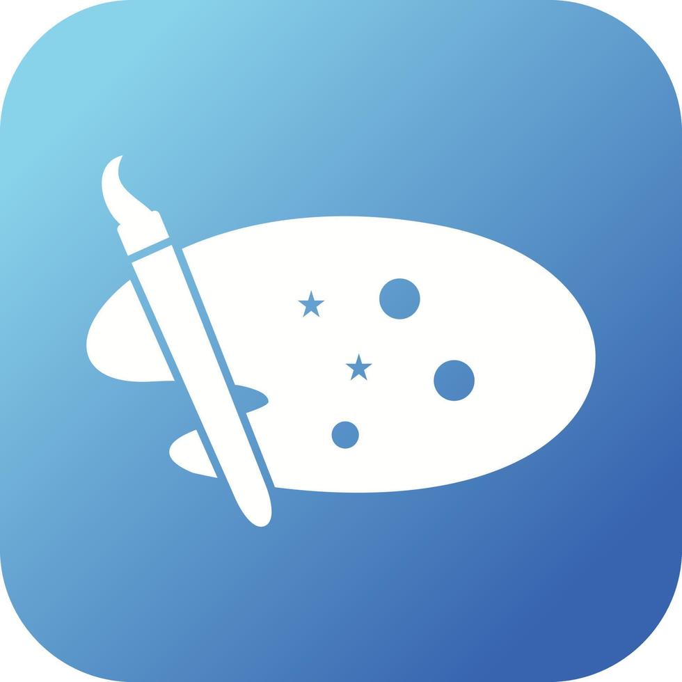 Unique Themes Vector Glyph Icon