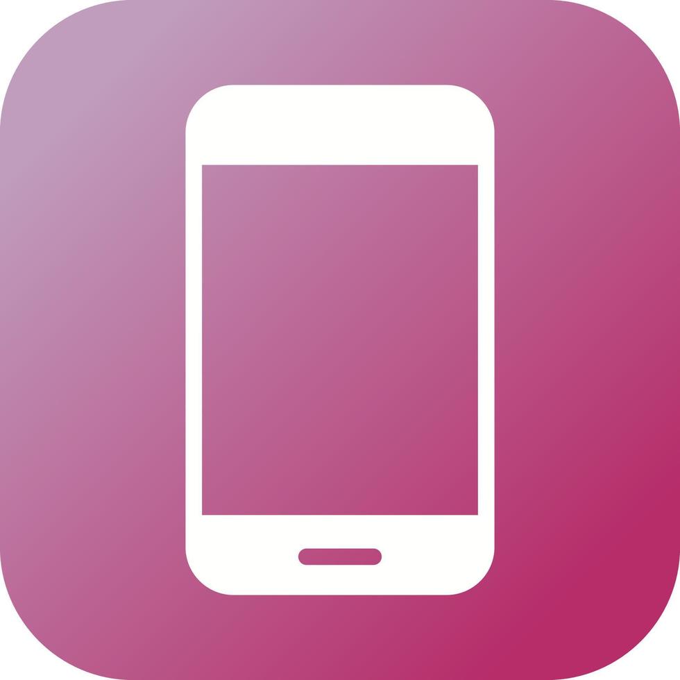 Beautiful Smartphone Vector Glyph icon