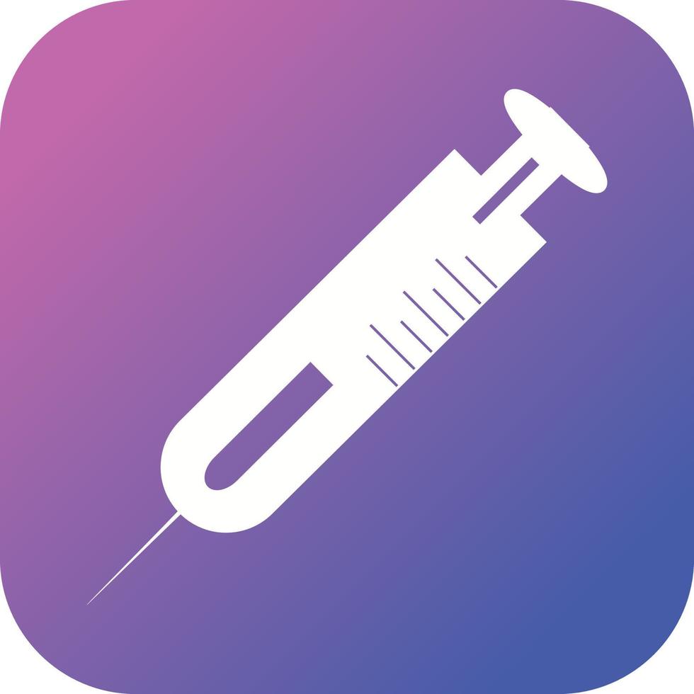 Beautiful Syringe Vector Glyph icon