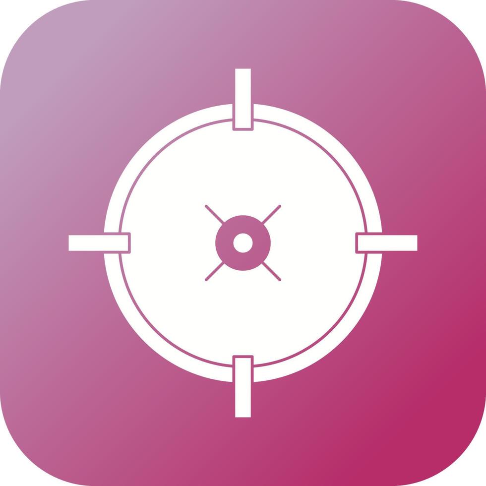 Beautiful Compass Vector Glyph icon