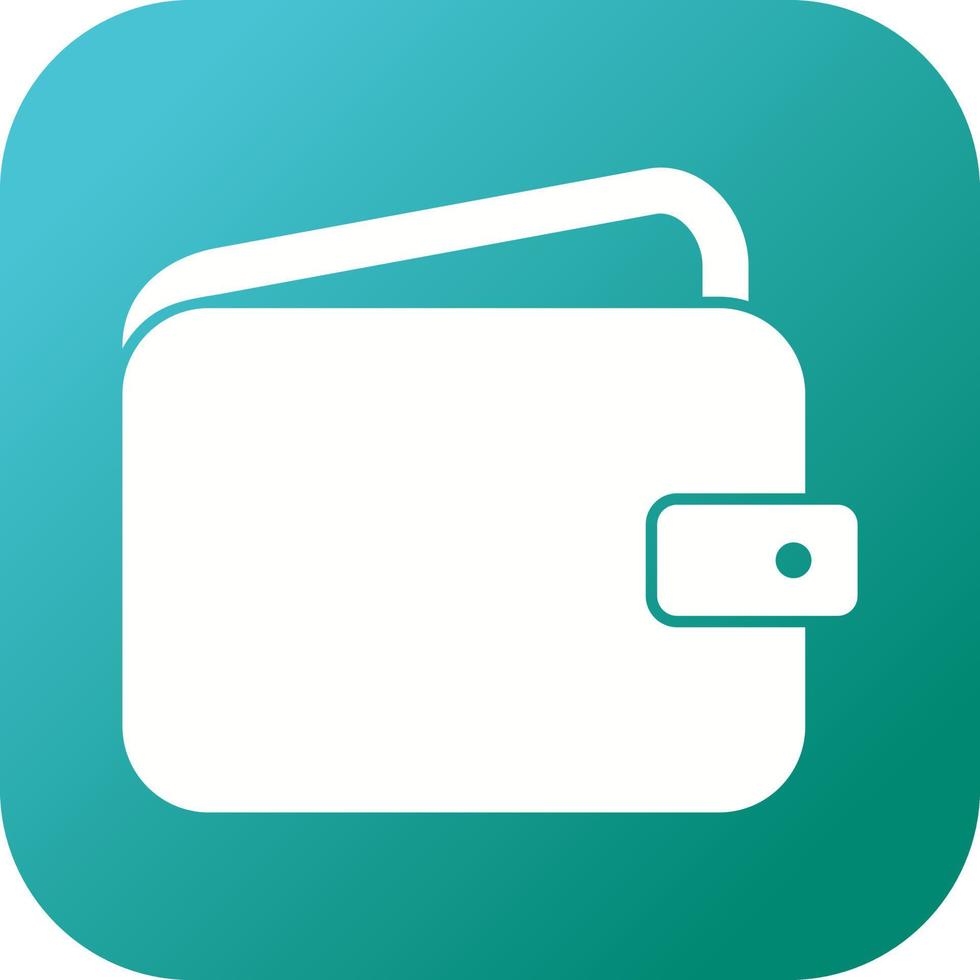 Beautiful Wallet Vector Glyph icon