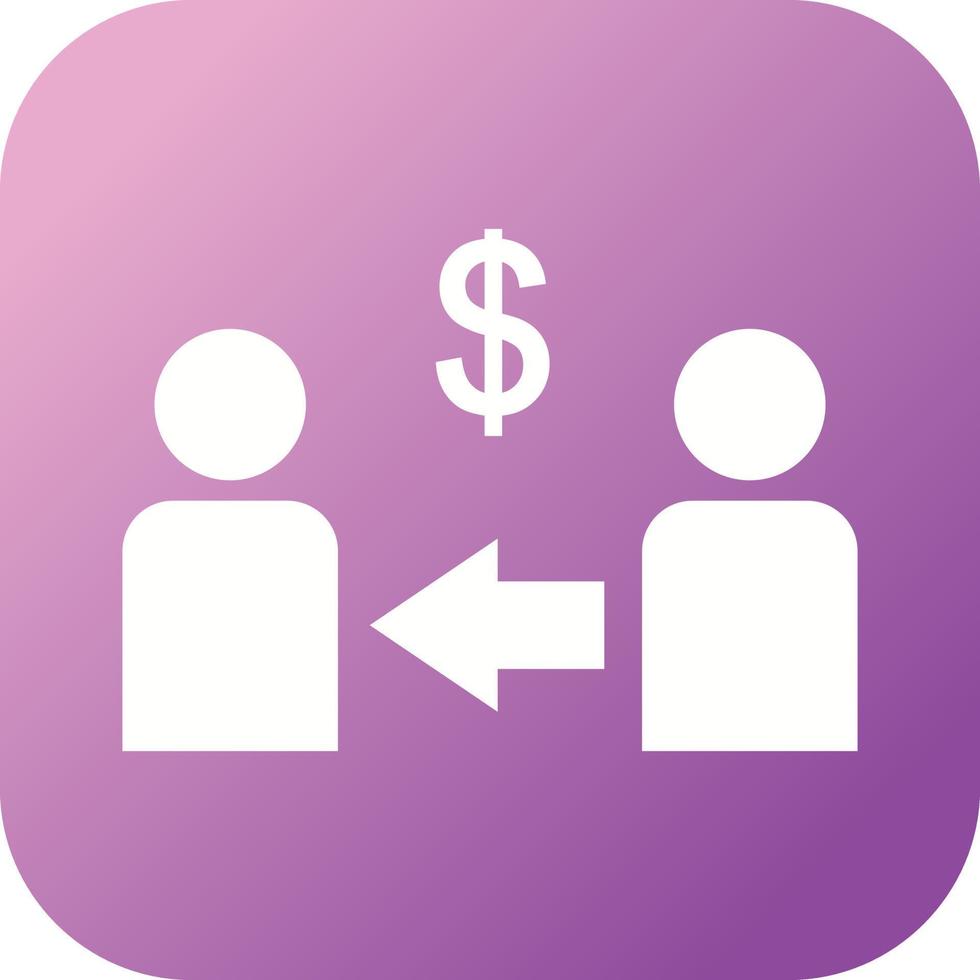 Beautiful Business affiliation Vector Glyph icon