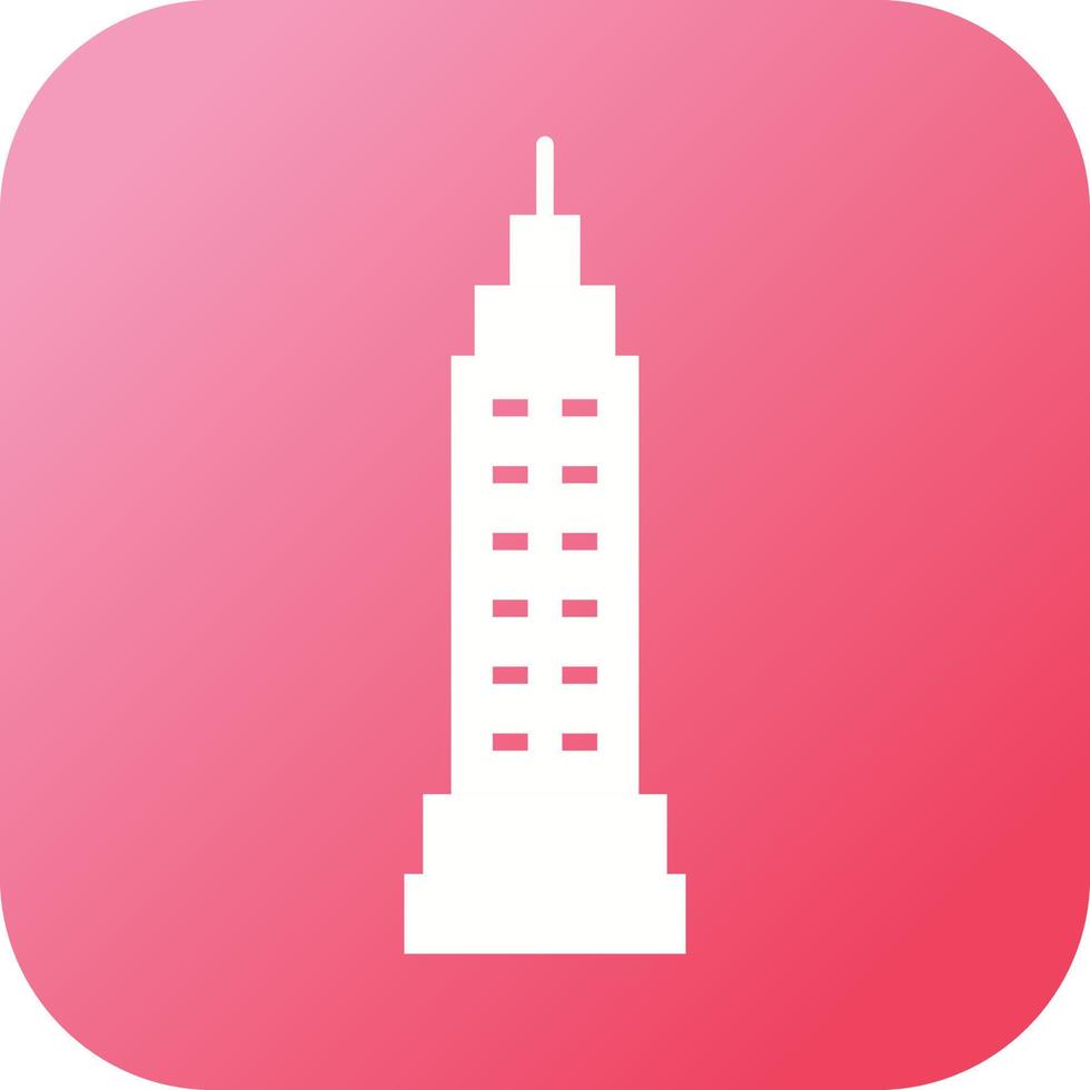 Beautiful Watchtower Vector Glyph Icon