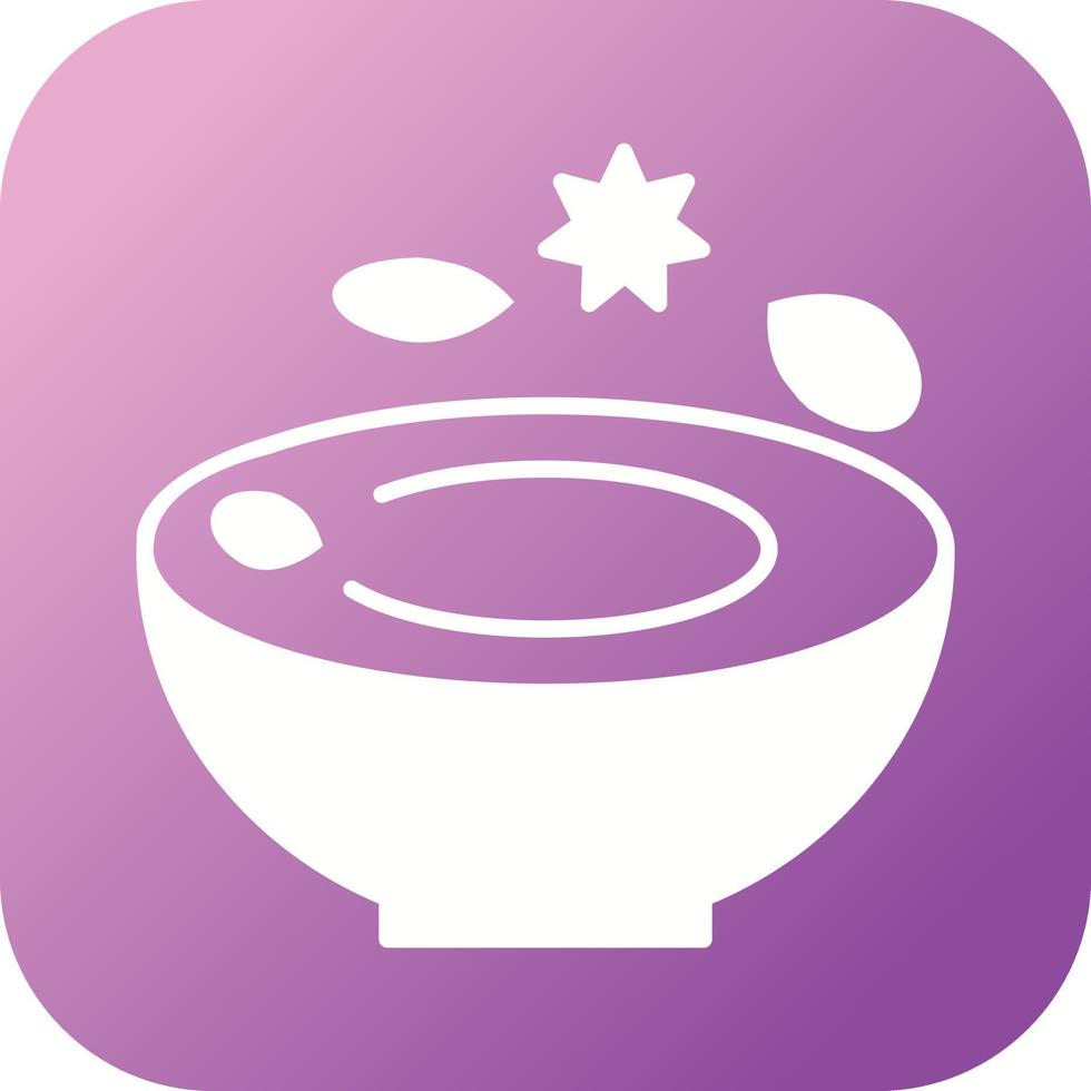 Beautiful Feet Vector Glyph icon