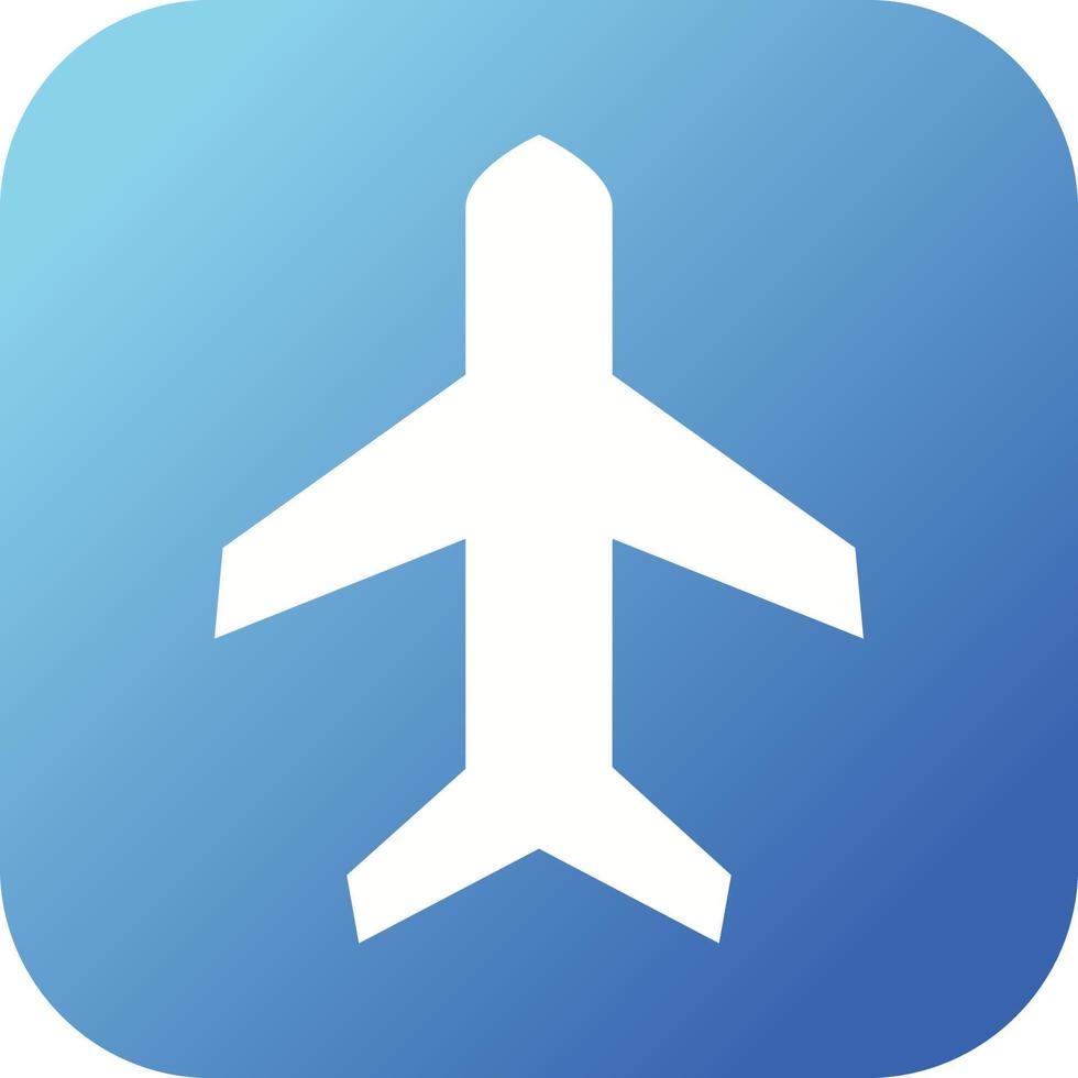 Beautifu Airplane mode Glyph Vector Icon