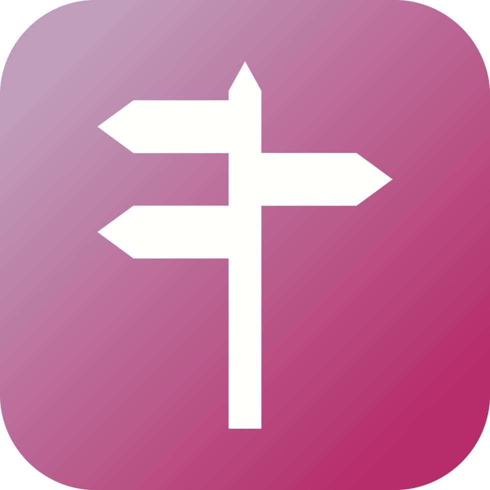 Beautiful Directional arrows Glyph Vector Icon