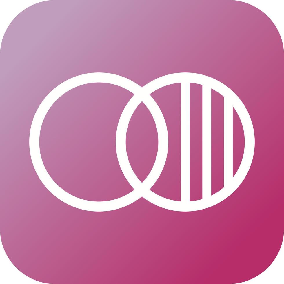 Beautiful Discrete Math Glyph Vector Icon